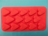 Сердечки mini (лист 14шт.) силиконовая форма