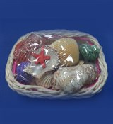 Ракушки в корзине(10*5см)