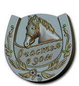 Подкова Счастья в дом форма пластиковая