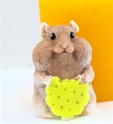 Хомячок 3D силиконовая форма