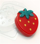 Клубника Мультяшная форма пластиковая
