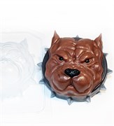 Серьёзный пёс форма пластиковая