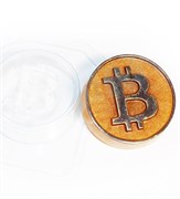 Биткойн форма пластиковая