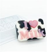 I love milk форма пластиковая