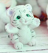 Тигрёнок хочу на ручки 3D силиконовая форма