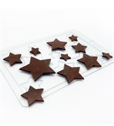 Звёзды Плоские силуэты форма пластиковая
