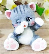 Кот Митя 3D силиконовая форма